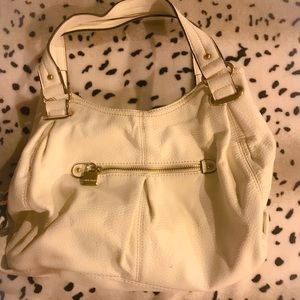 Anne Klein white purse